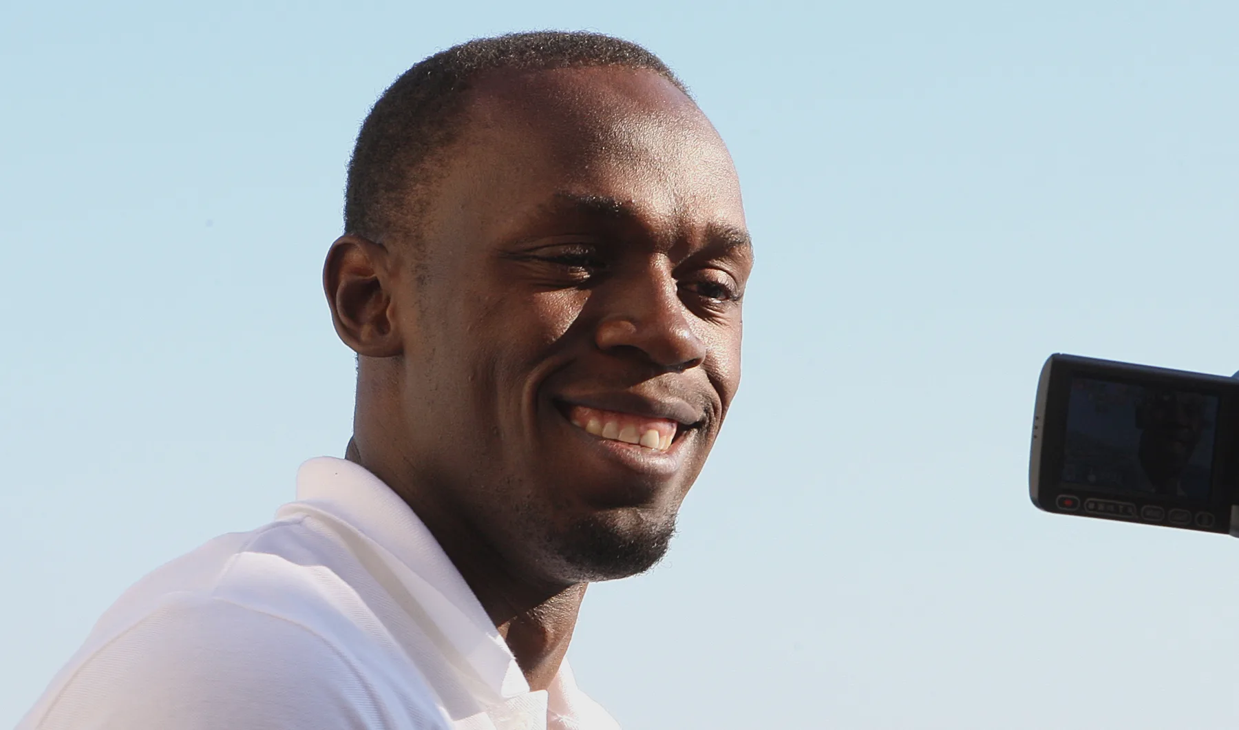 Usain Bolt attends a Press briefing before accepting the IAAF men's Athlete of the Year award in Monaco. Pic by Mohan www.dohastadiumplusqatar.com. Athlete lookalikes by profession: what each pairing rests on