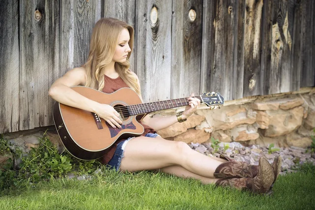 woman, guitar, music, playing guitar, girl, female, guitarist, singer, musician, acoustic guitar, model, sitting, country, portrait, guitar, music, music, music, music, music. Musician lookalikes updates: a provenance reference